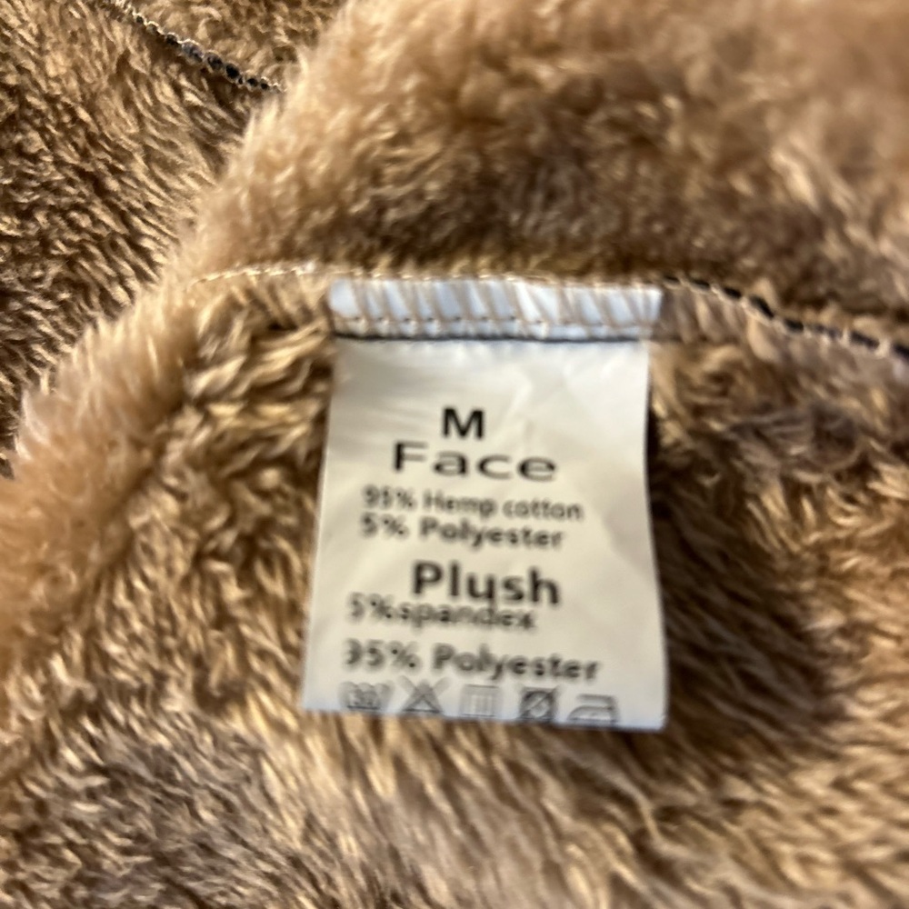 Plush Patchwork Overcoat - image 3